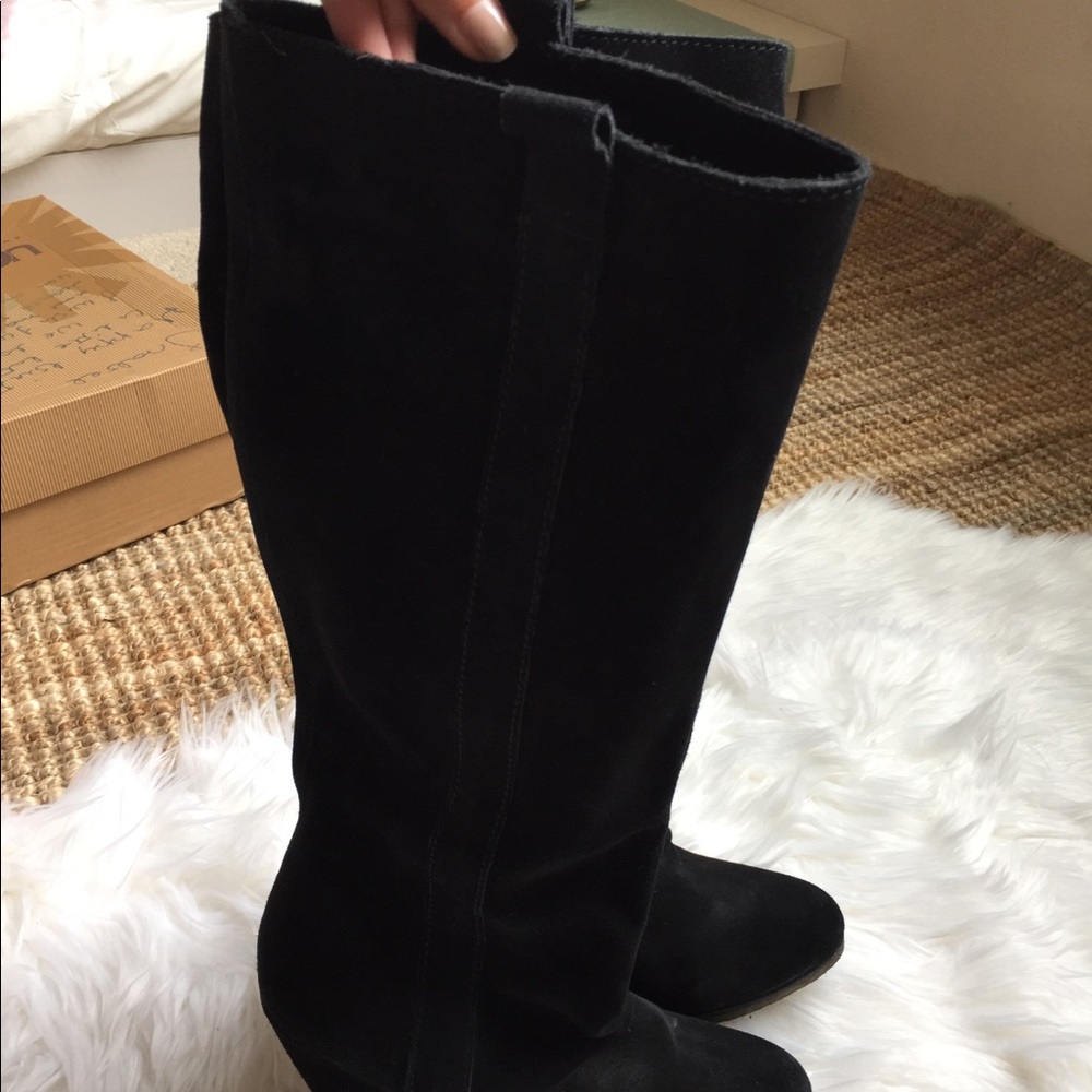 Leather boots zara 7